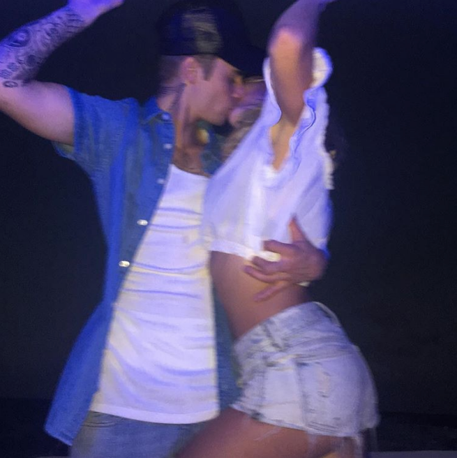 Justin Bieber och Hailey Baldwin Justin Bieber och Hailey Baldwin