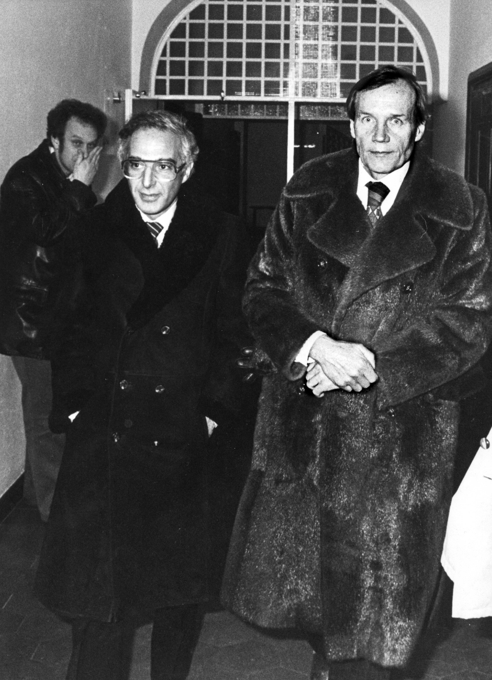 1983. Här tillsammans med sin mentor Henning Sjöström. 