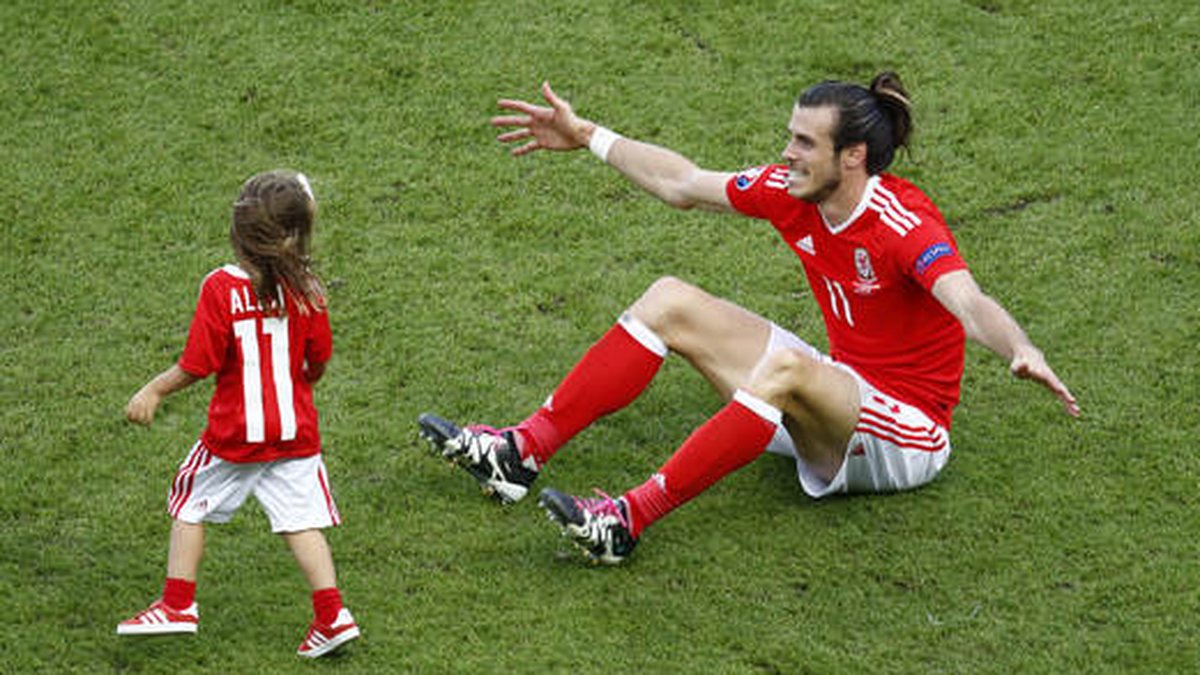 Gareth Bale var tämligen nöjd efter matchen.