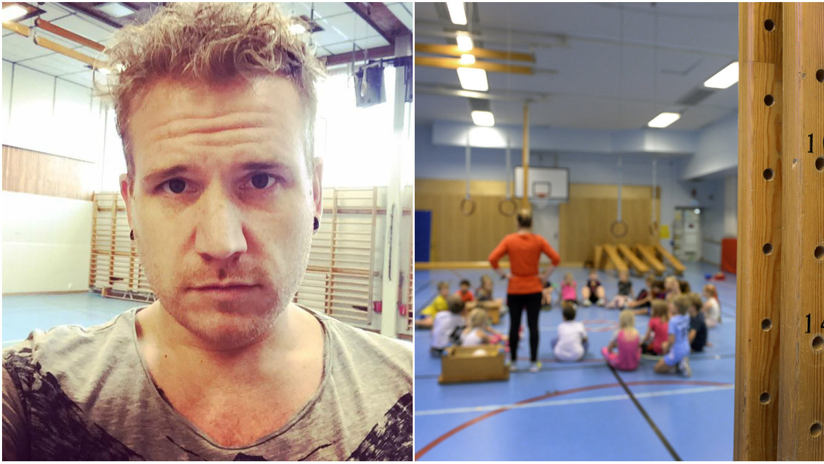 Andreas Jonsson återvänder till sin gamla gymnastiksal.