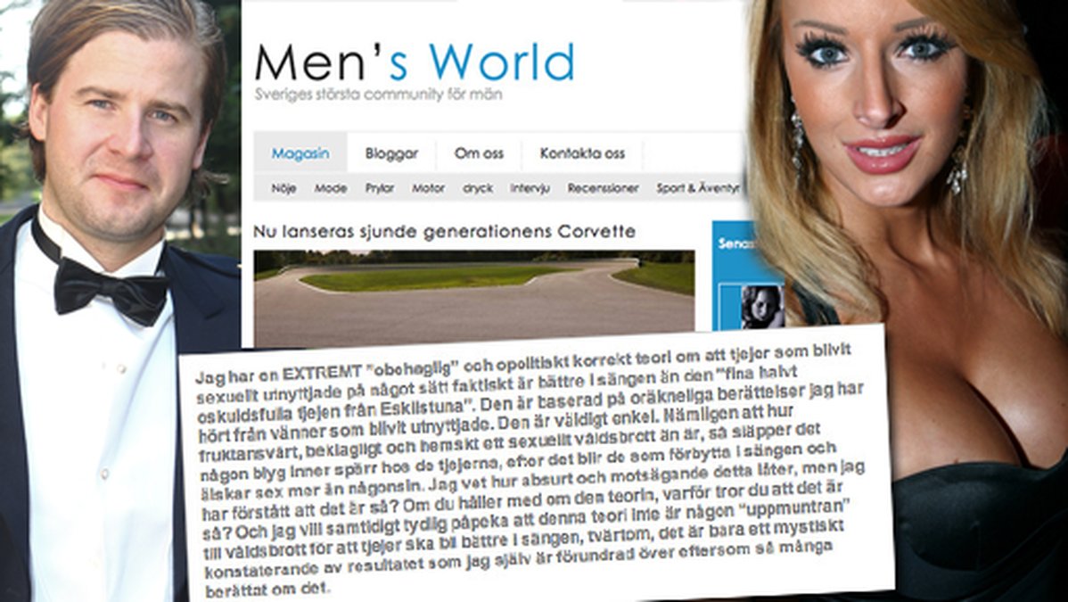 Mensworld får hård kritik efter frågan till Marie Plosjö.