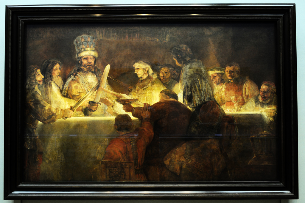 Även Östergötlands museum ansöker om att få ställa ut 'Batavernas trohetsed till Claudius Civilis', av Rembrandt. Arkivbild.