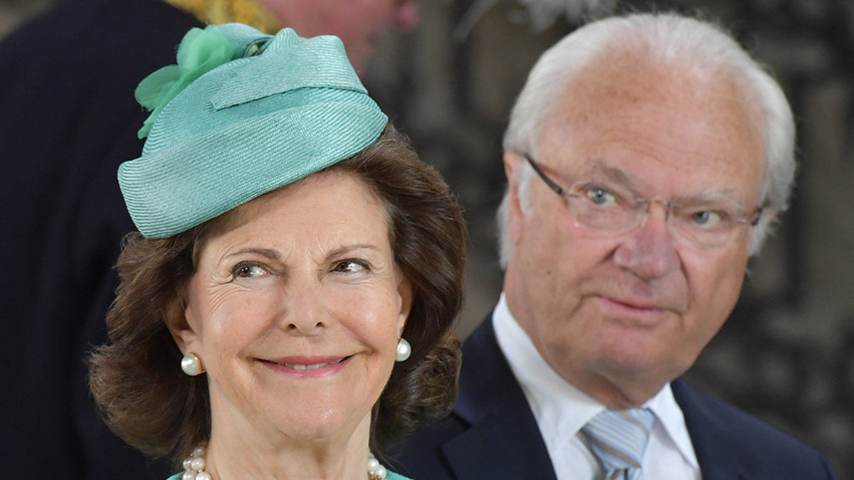Kung Carl Gustaf och drottning Silvia.