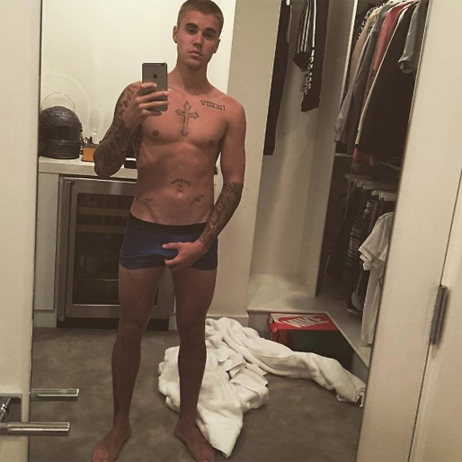 Justin Bieber har bjudit sina fans på den här bilden... Justin Bieber har bjudit sina fans på den här bilden...