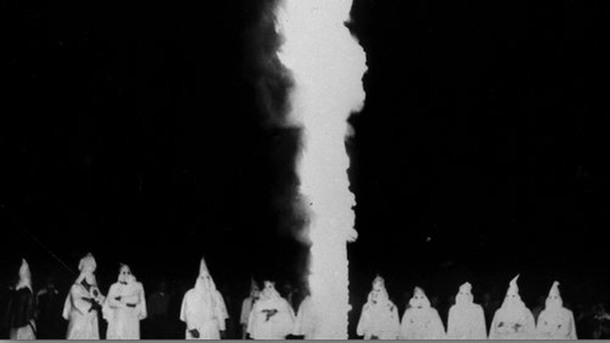 KKK i USA. OBS. Genrebild. 