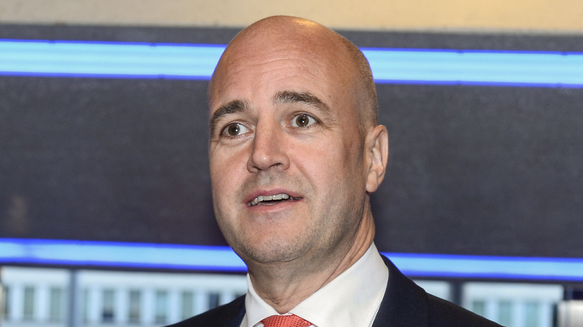 Fredrik Reinfeldt springer i bland, men lyfter ofta vikter. 