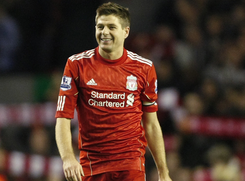 Den störste spelaren i Liverpoolfansens hjärtan är lagkaptenen Steven Gerrard.