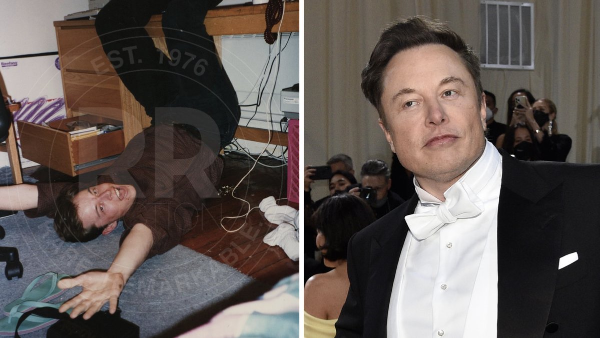 Elon Musks flickvän säljer okända bilder på miljardären.