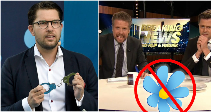 Filip & Fredrik, Sverigedemokraterna, Breaking news