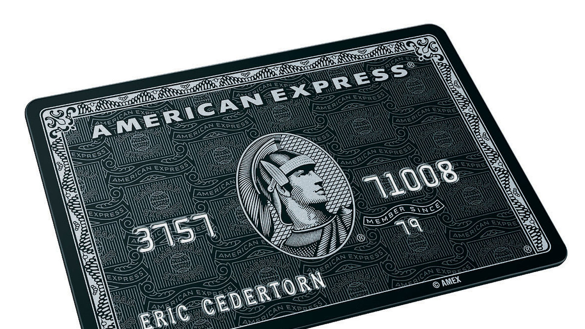 American Express Centurion, ett kort för miljonärer.