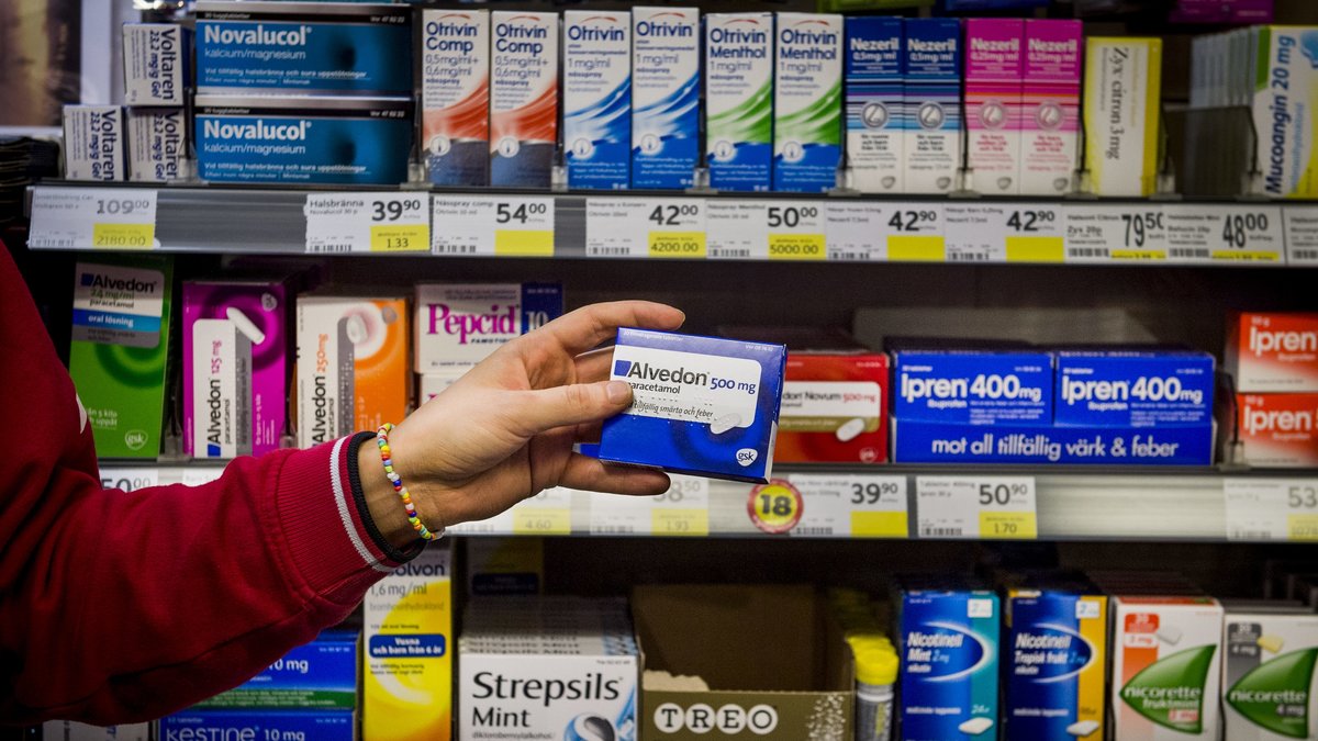  Läkemedelsverket har fattat beslut om försäljningsstopp för paracetamol i tablettform i detaljhandeln.