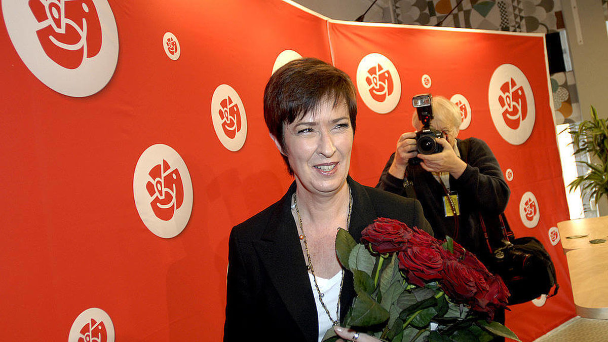 Mona Sahlin valdes som ordförande i Socialdemokraterna. 