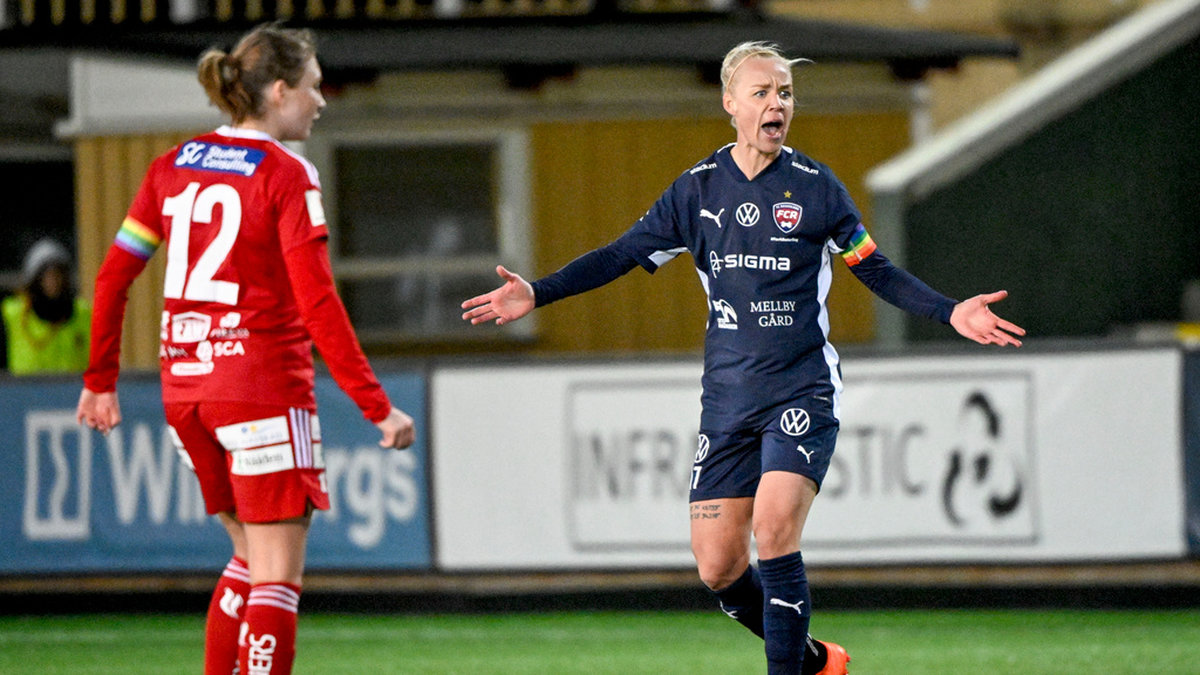 Landslagsstjärnan Caroline Seger var tillbaka efter sin långa skadefrånvaro, men hon och lagkamraterna i Rosengård fick nöja sig med 1–1 i premiären hemma mot Piteå.
