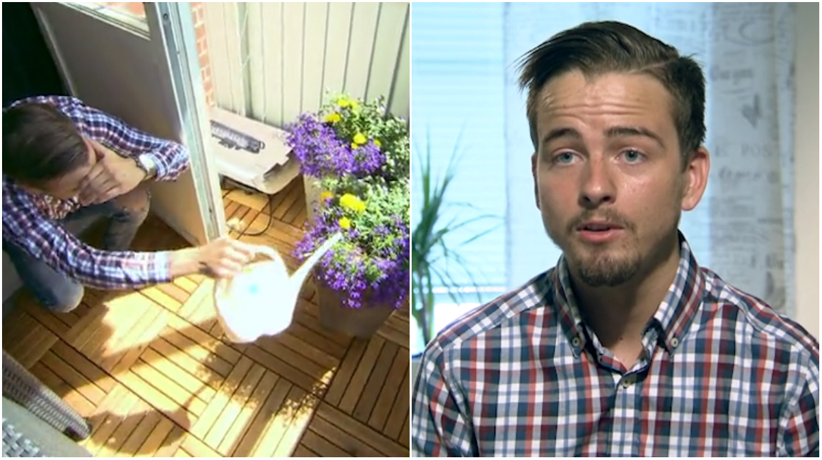 Kevin lider av extrem höjdskräck: