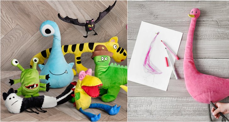 Ikea, Teckningar, Barn, Gosedjur