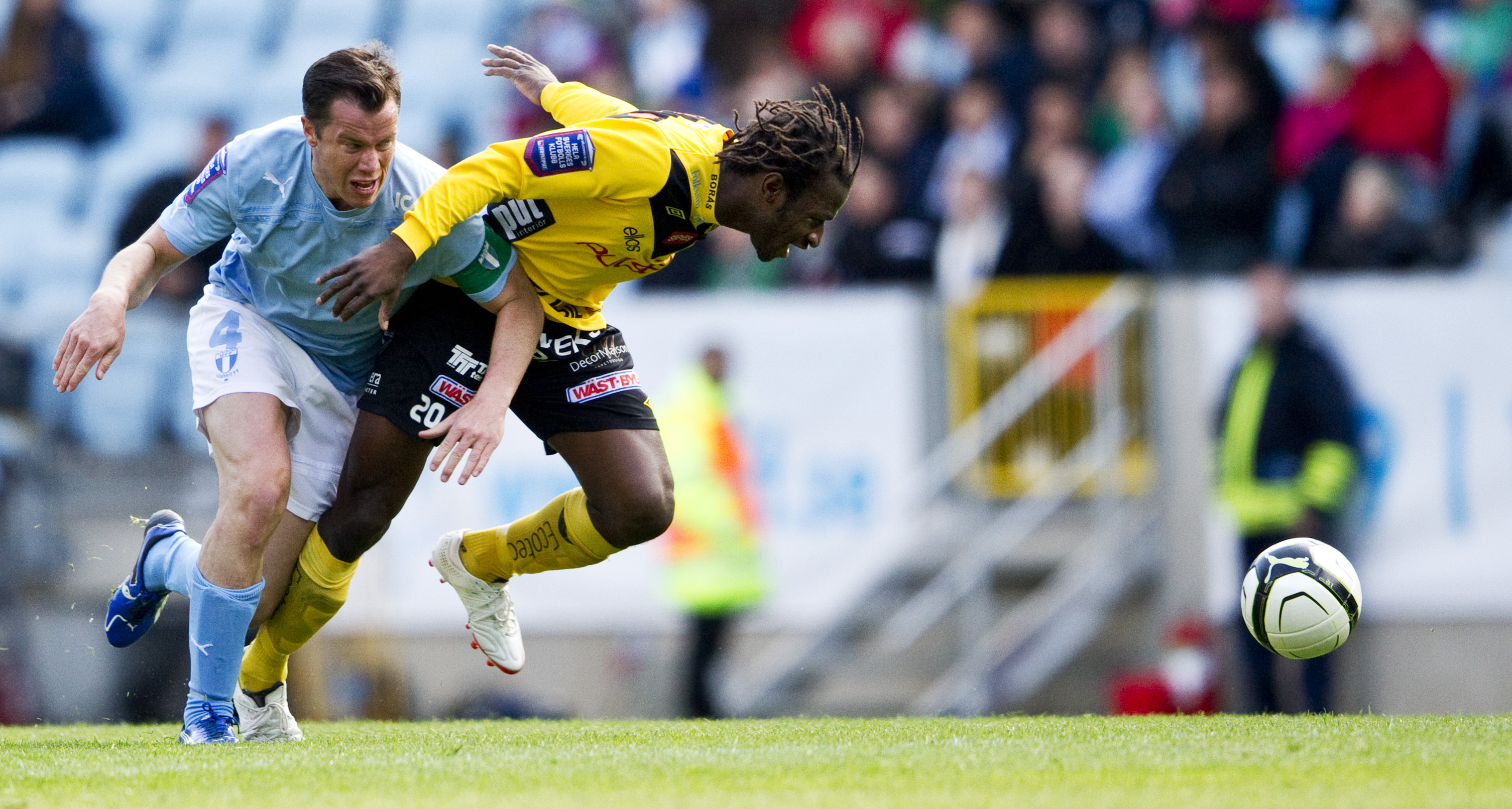 Daniel Anderssons Malmö satte stopp Amadou Jawos Elfsborgs segersvit.