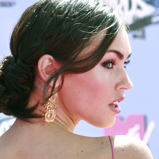 Megan Fox i profil år 2007.