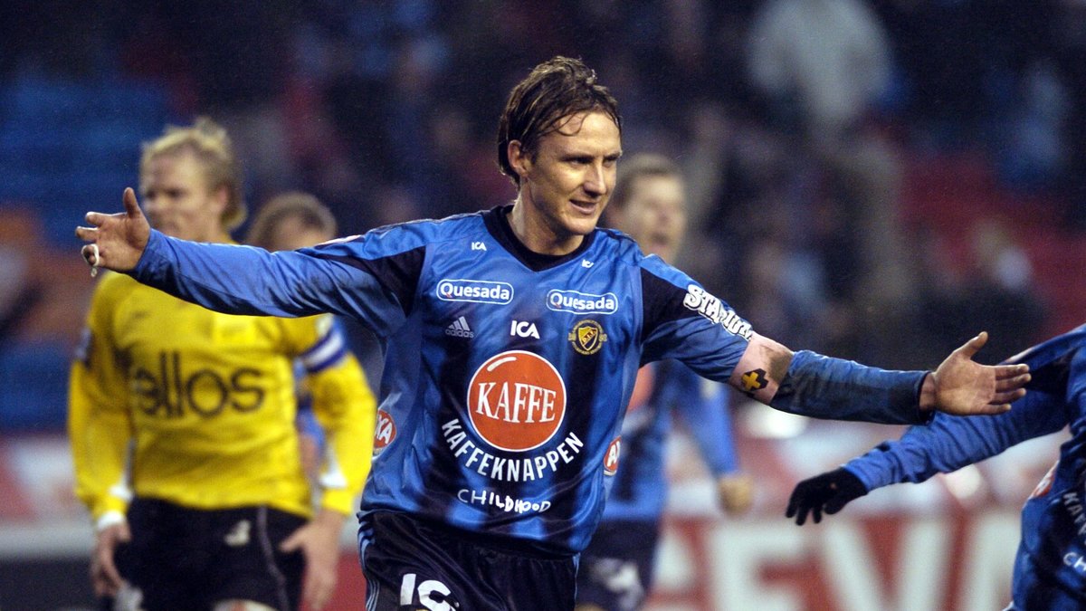 Andreas Johansson var en av Djurgårdens bästa spelare mellan 2000 och 2004.