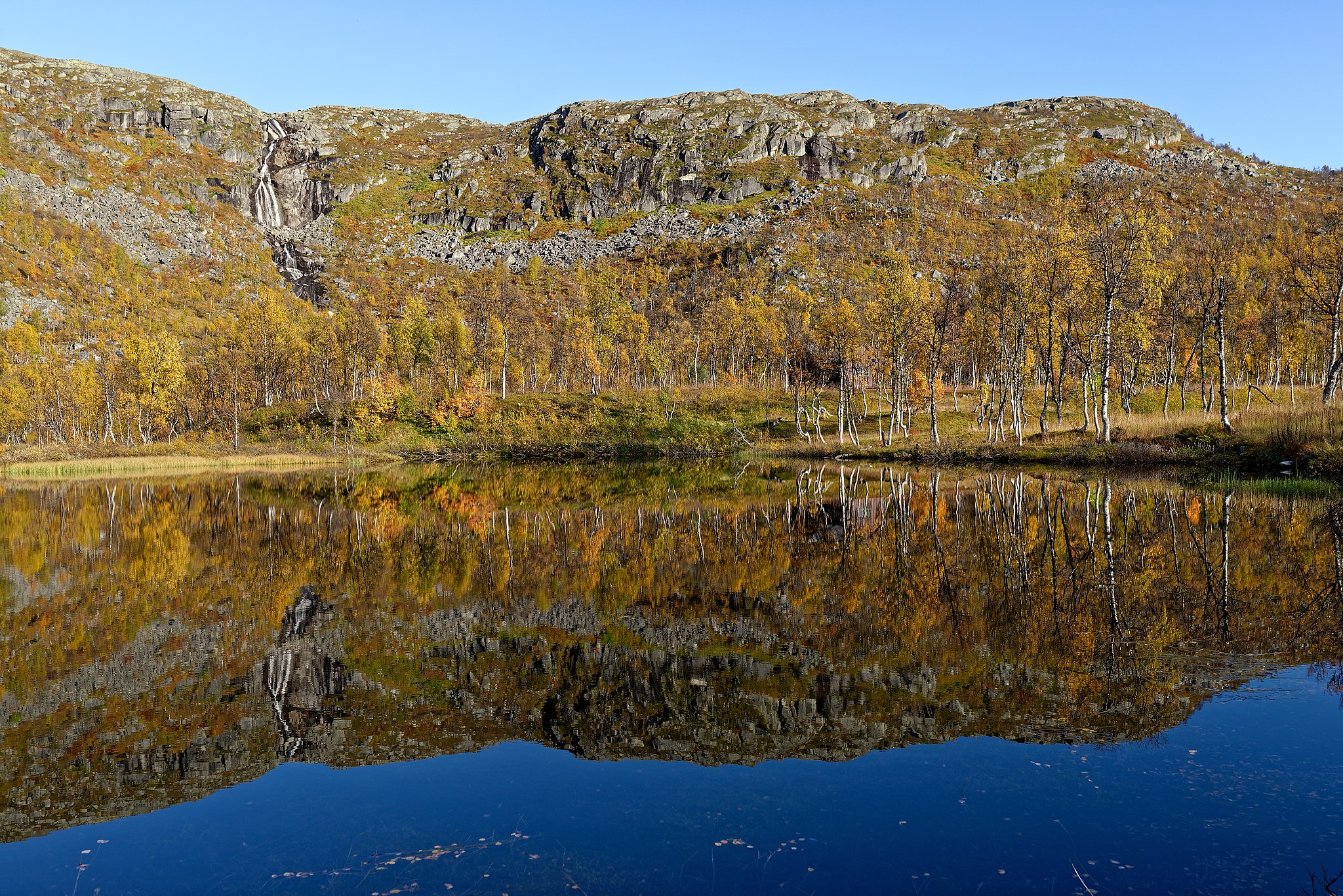 Naturbild från Riksgränsen Naturbild från Riksgränsen