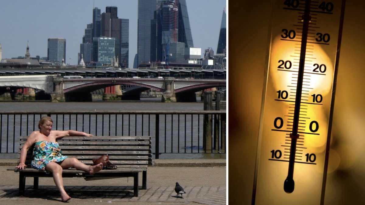 Under måndagen väntas Storbritannien slå sitt värmerekord