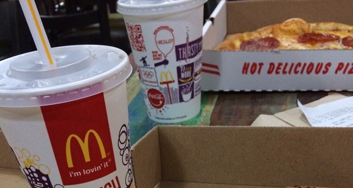 McDonalds, Pizza, världens största, Orlando