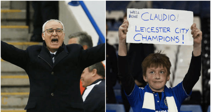 Fotboll, Claudio Ranieri, Leicester City, Premier League
