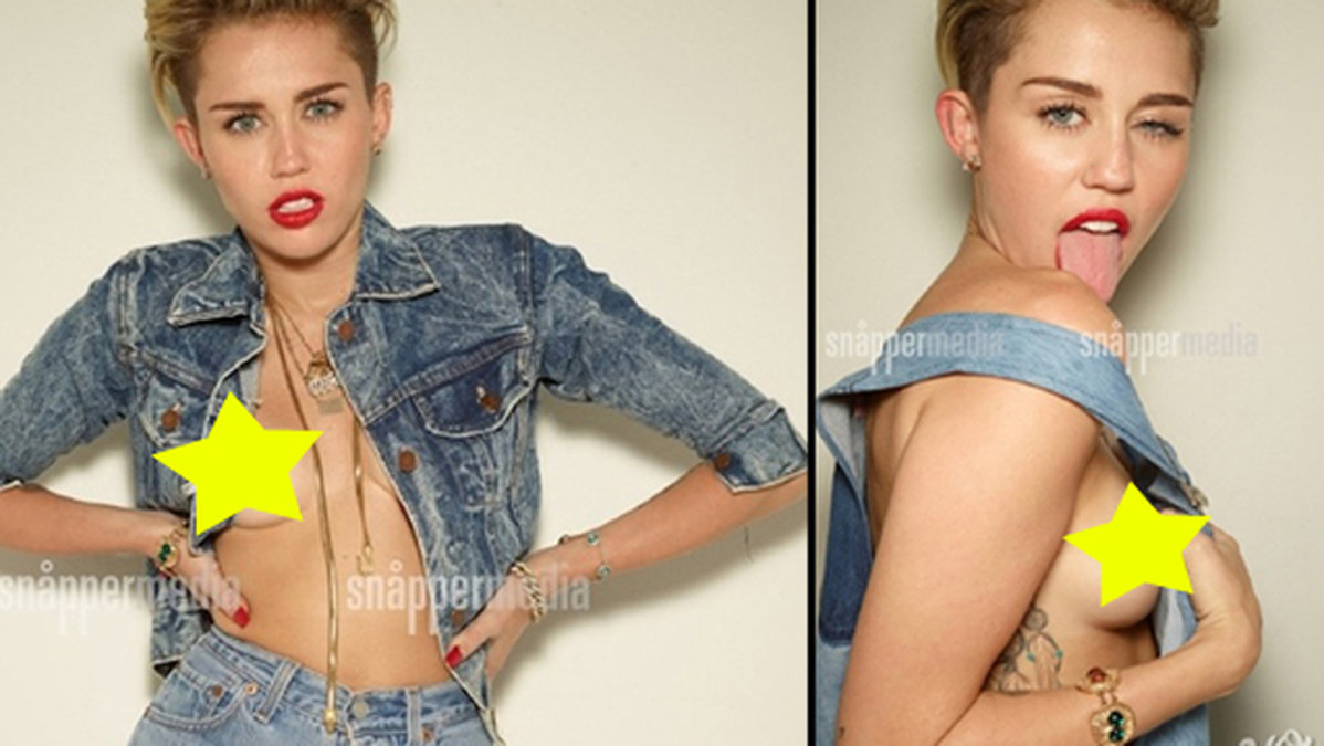 Miley Cyrus poserar för magasinet YOU. Se de ocensurerade bilderna här. 