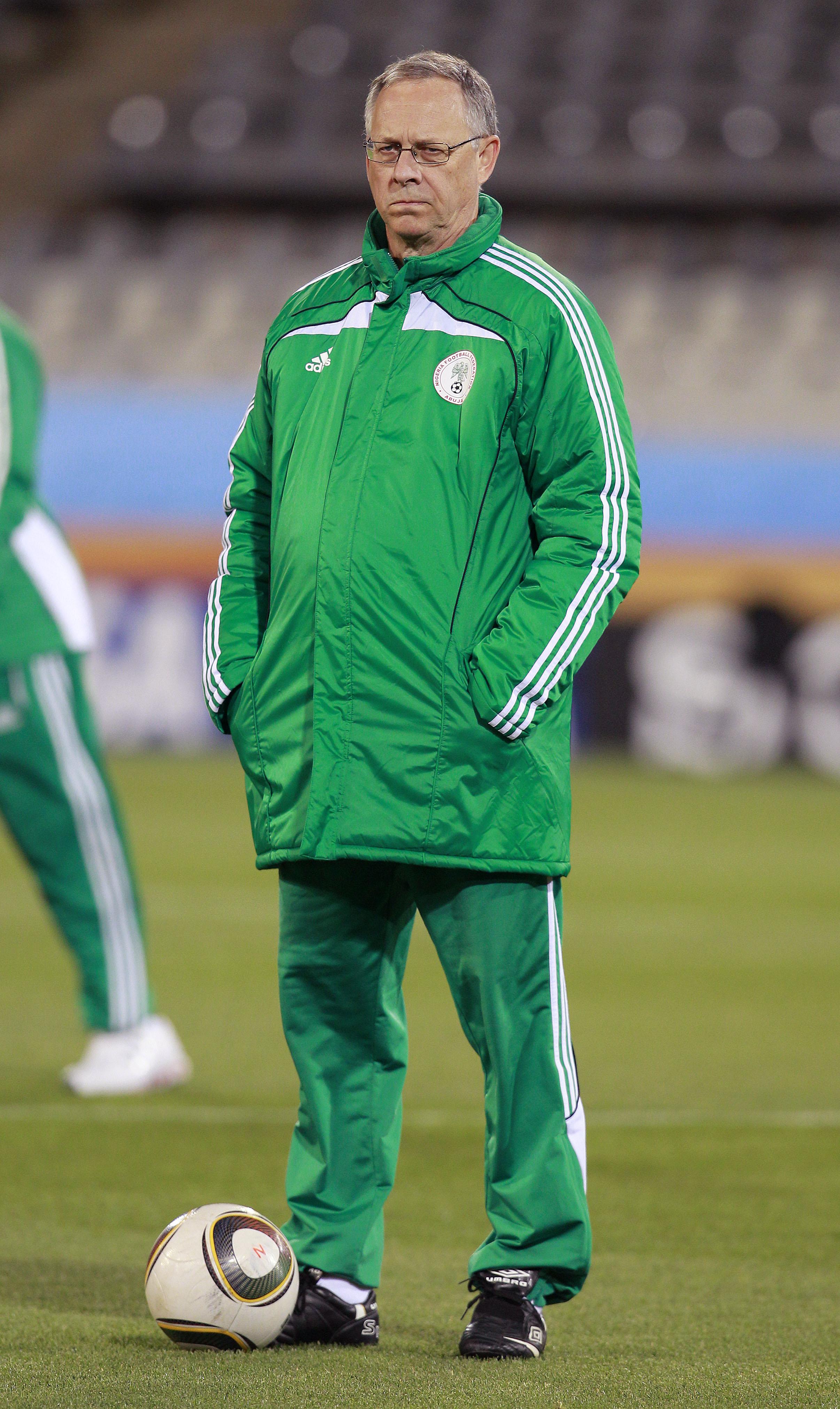 Lars Lagerback, Nigeria, Grekland, VM i Sydafrika