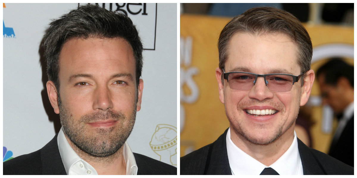 Ben Afflecks och Matt Damons vänskap började i skolan. Sedan dess har de bland annat skådespelat tillsammans, skrivit manus ihop och vunnit en Oscar för manuset till filmen Good Will Hunting. Ben Afflecks och Matt Damons vänskap började i skolan. Sedan dess har de bland annat skådespelat tillsammans, skrivit manus ihop och vunnit en Oscar för manuset till filmen Good Will Hunting.