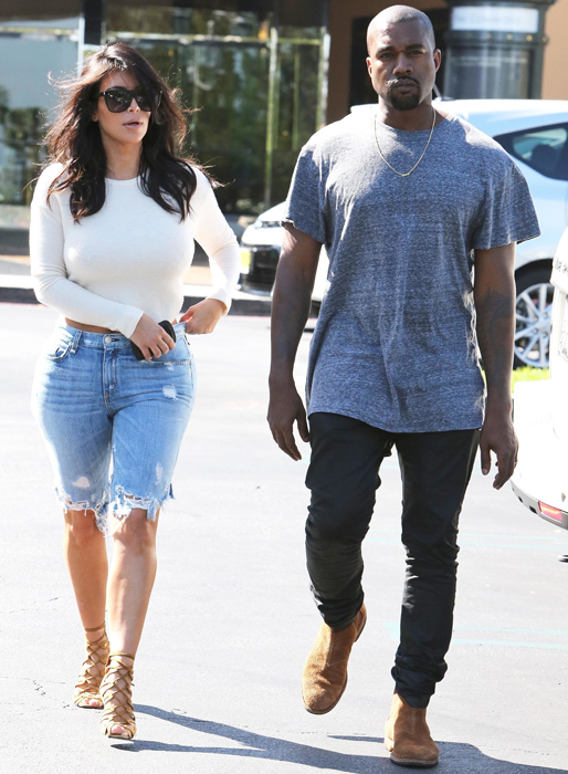 Kim och Kanye har en biodejt i Kalifornien. Kim och Kanye har en biodejt i Kalifornien.