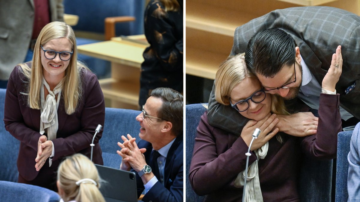 Julia Kronlid vald till andre vice talman i riksdagen