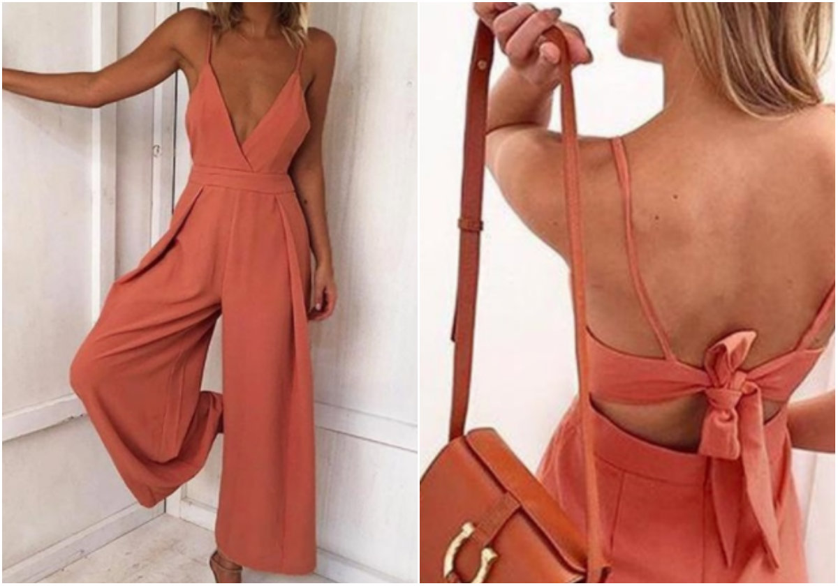Orange playsuit Orange playsuit