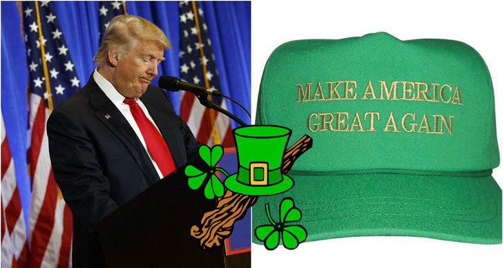 Pinsamt, St Patricks Day, Donald Trump, Keps, Miss