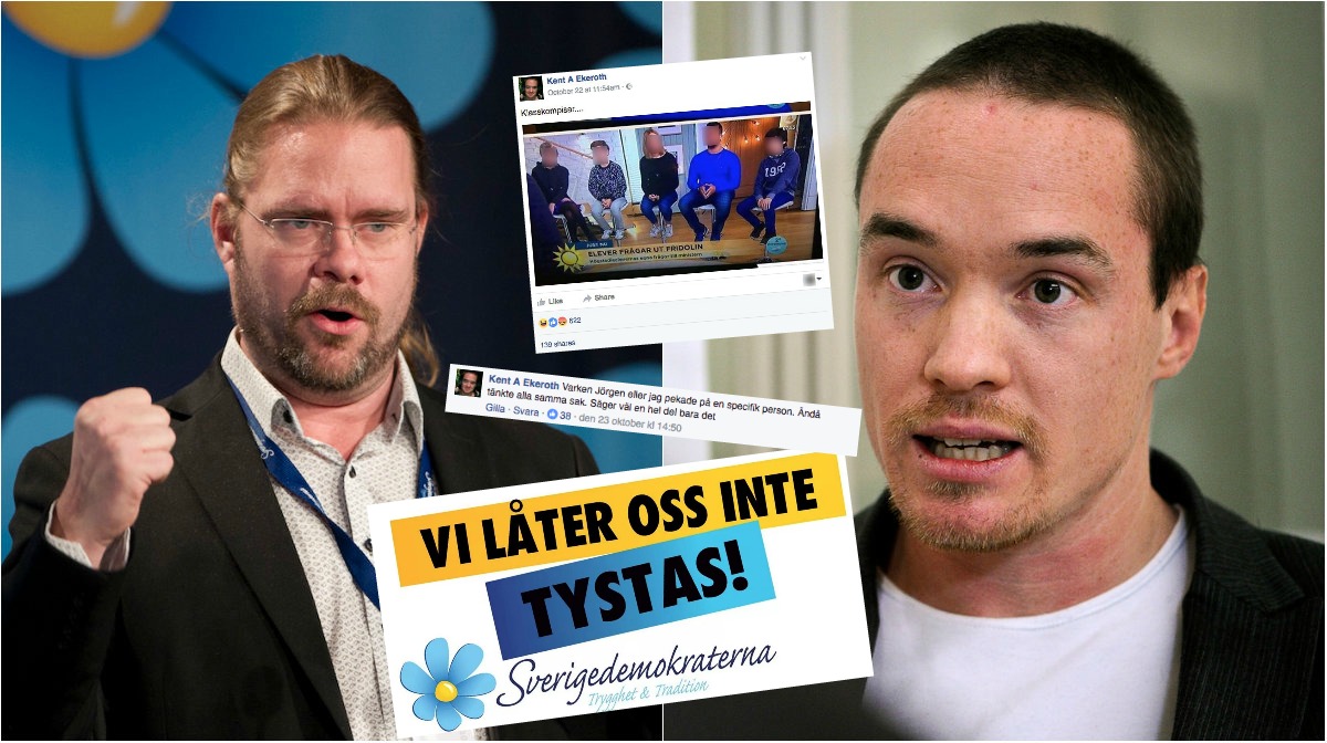 Jörgen Fogelklou, TV4, Kent Ekeroth, Sverigedemokraterna