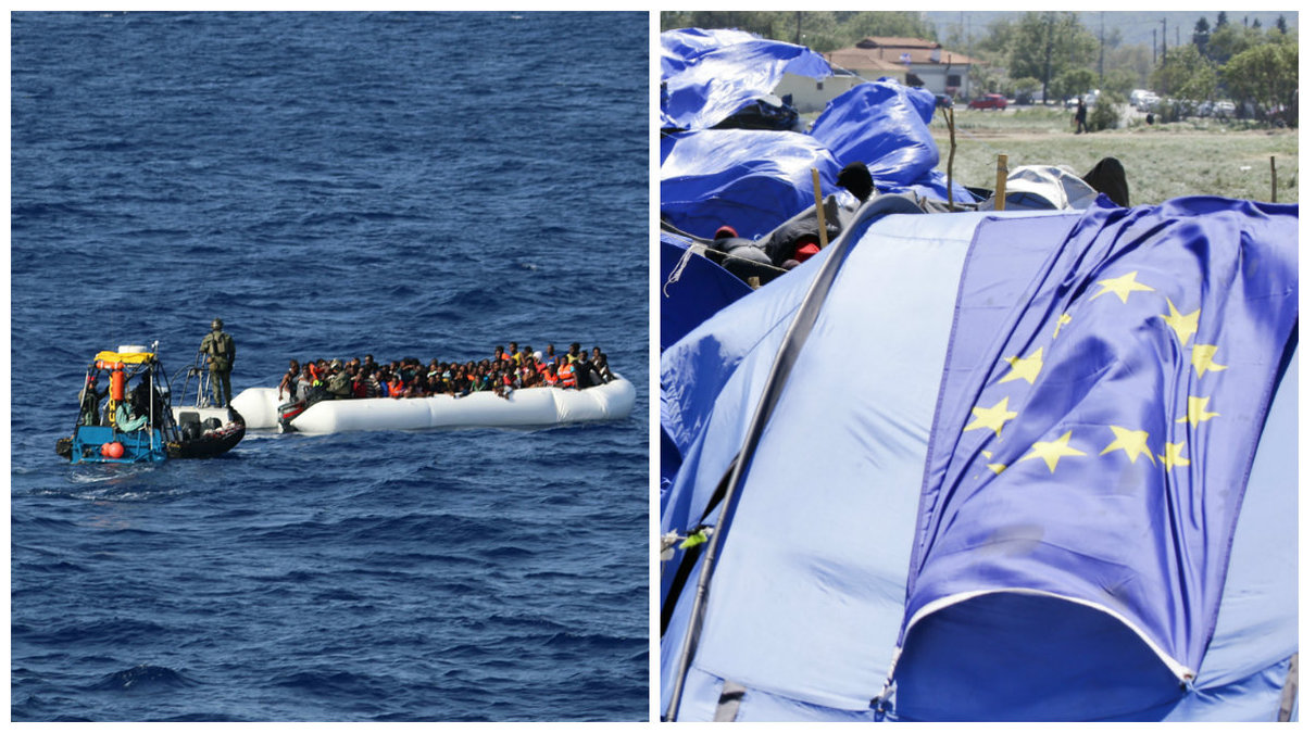 "Folkkampanj för asylrätt" kritiserar EU:s hantering av flyktingar.