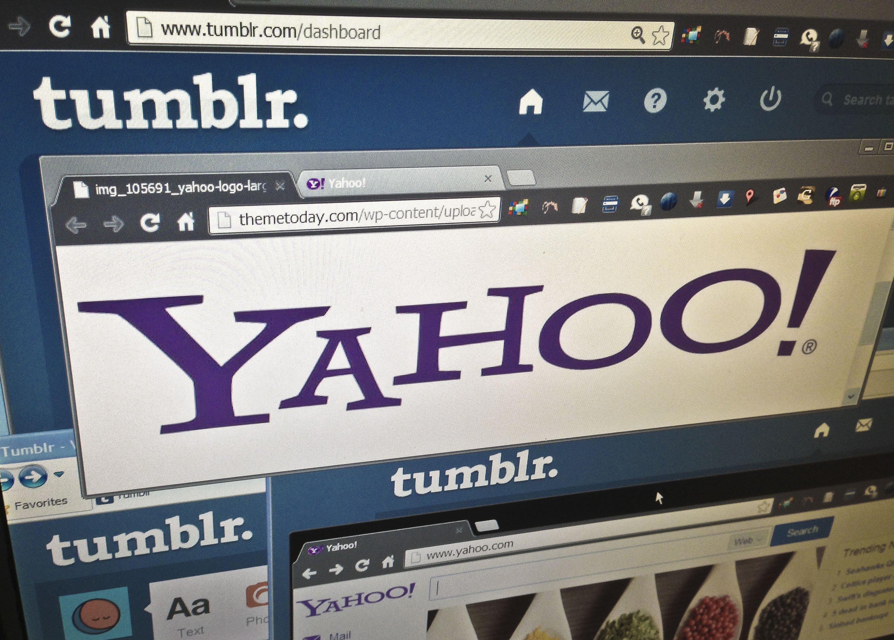 Yahoo äger Tumblr sedan i maj.