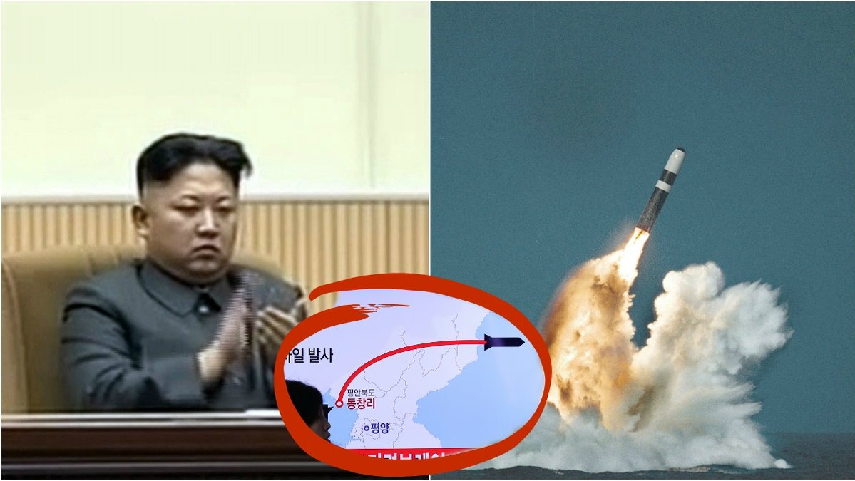 Nordkorea har, enligt Sydkoreas försvarsdepartement, skickat iväg fyra stycken ballistiska robotar.
