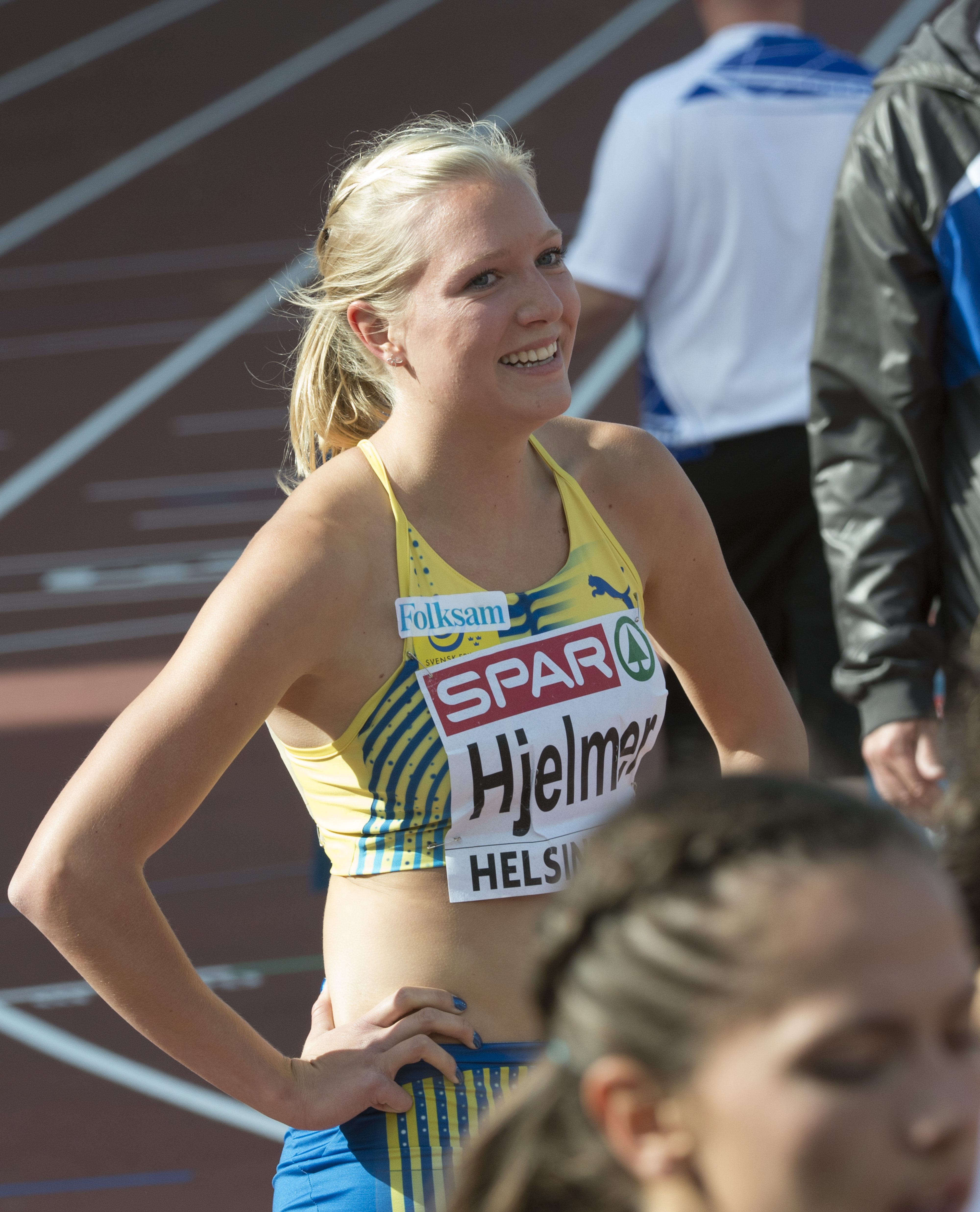 Hon vann på tiden 51.13 vilket är ett nytt svenskt rekord men också bästa noteringen av en europeisk löpare i år.