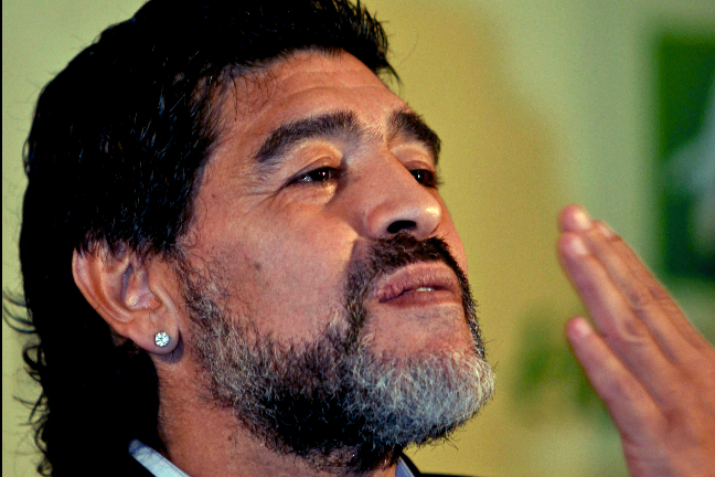Diego Maradona fyller 50 år.