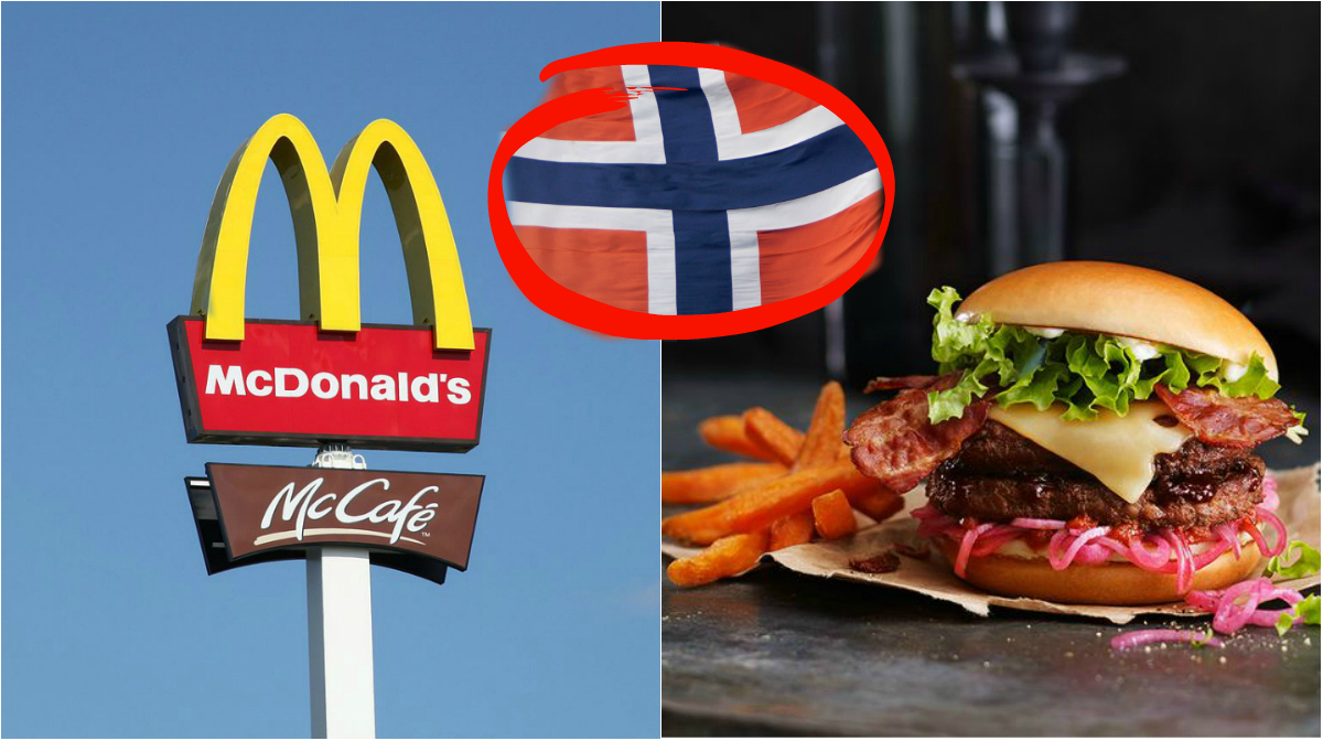 Sötpotatis, Pommes, Norge, McDonalds