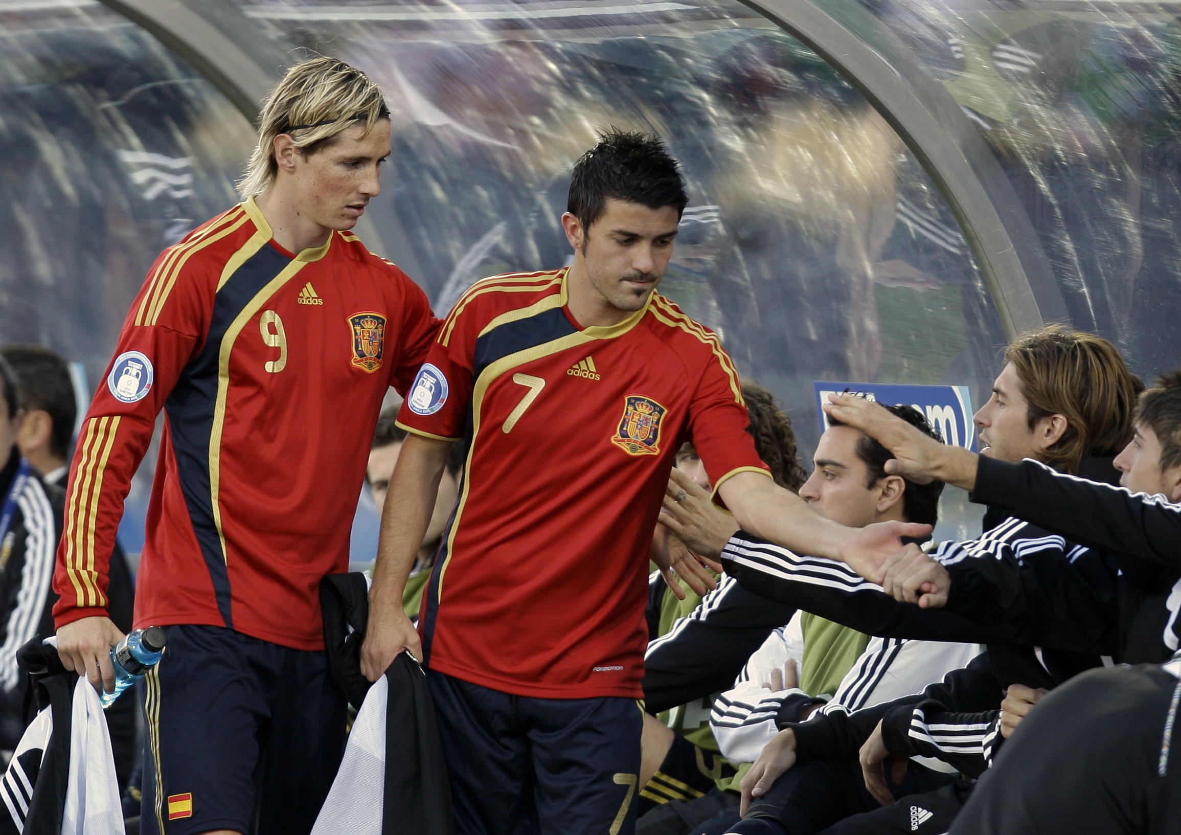 Spanien, VM i Sydafrika, David Villa, Fernando Torres