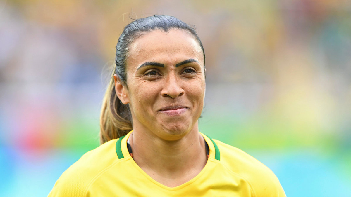 Marta har gjort två mål i årets turnering, båda mot Sverige. 