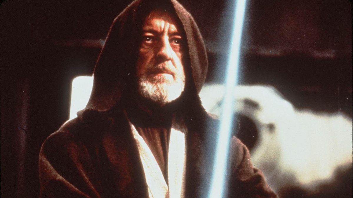 Obi-Wan Kenobi, en äkta jediriddare. 