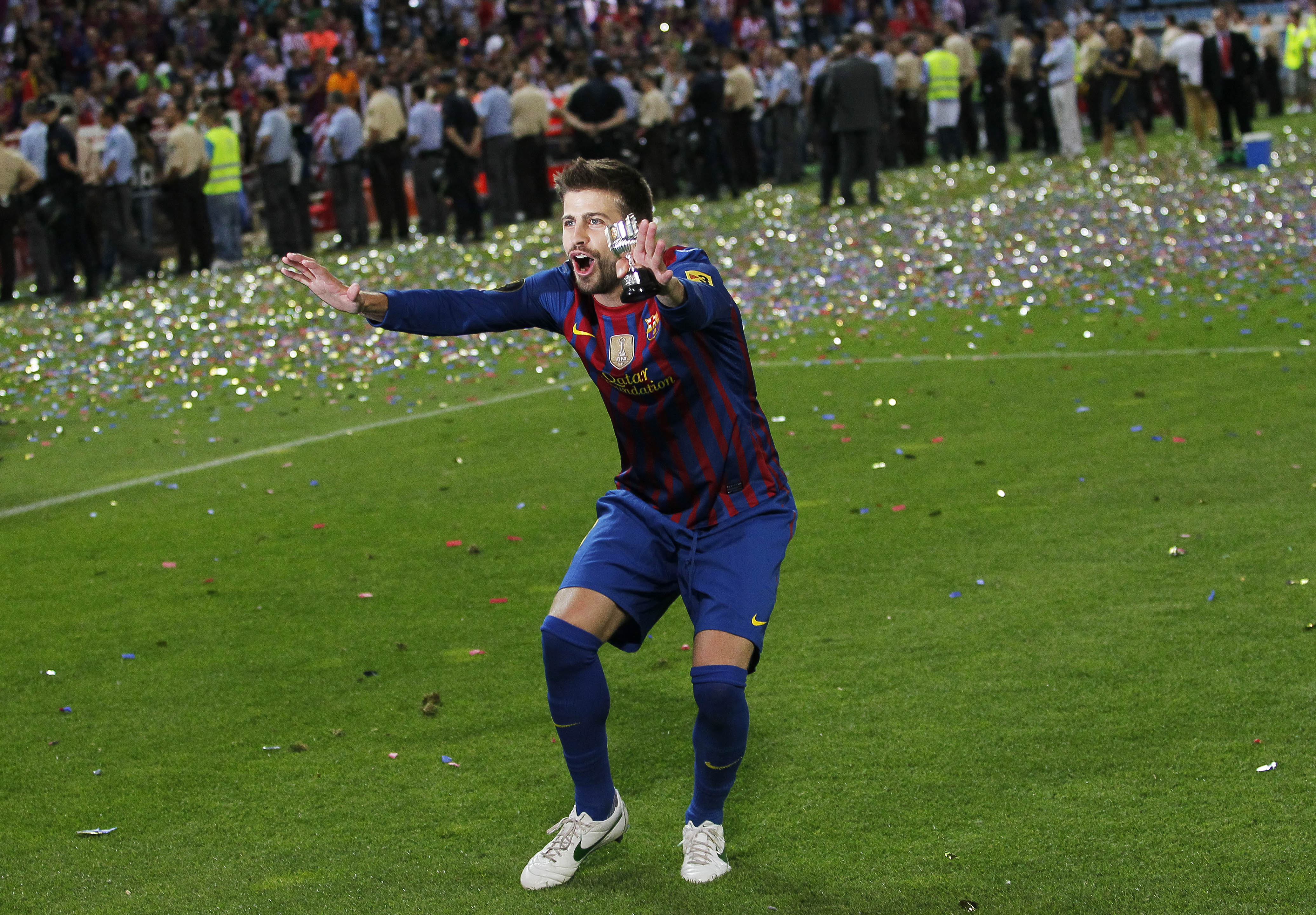 Totalt gjorde Messi 66 mål för Barcelona den här säsongen vilket är ett nytt rekord.