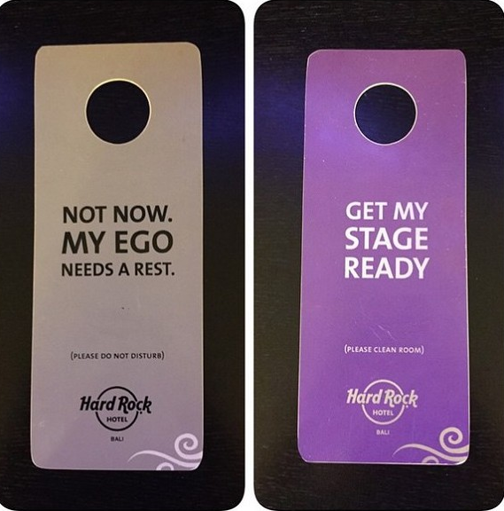 När du vill släppa loss din inre diva. Hotell: Hard Rock Hotel (Bali, Indonesien). När du vill släppa loss din inre diva. Hotell: Hard Rock Hotel (Bali, Indonesien).