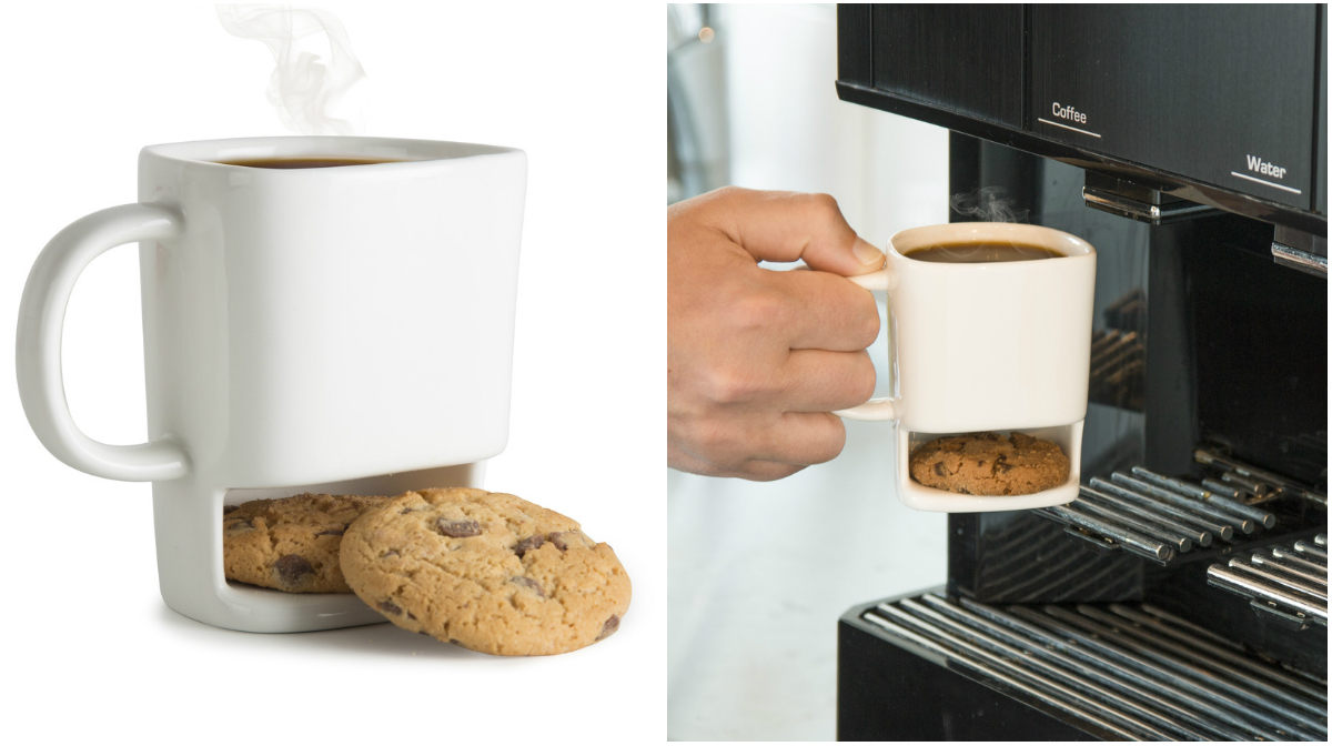 Mugg med plats för kaka Mugg med plats för kaka