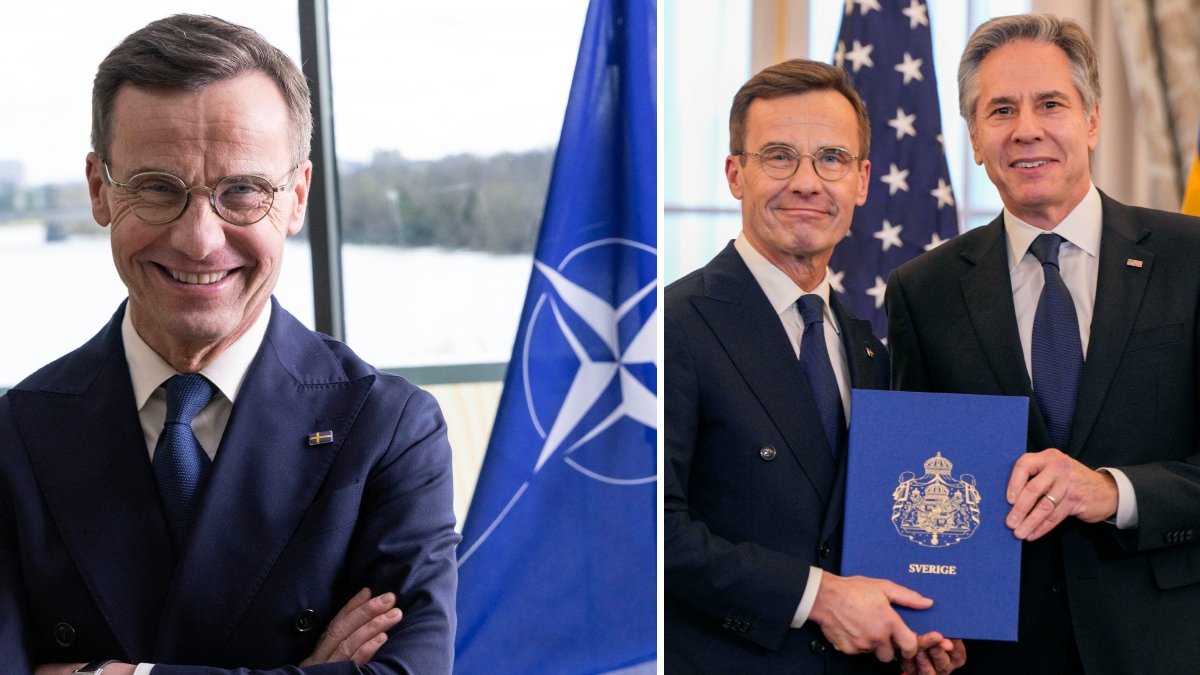 Sverige är nu medlem i Nato.