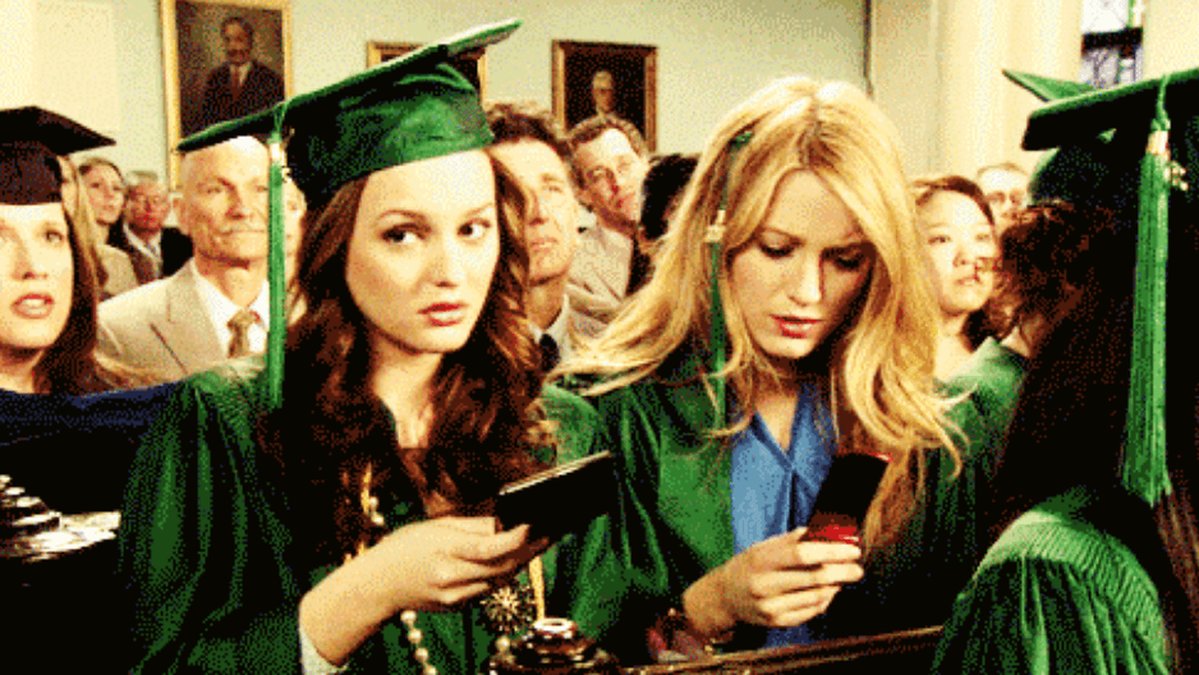 Blair och Serena går aldrig säkra från Gossip Girl.