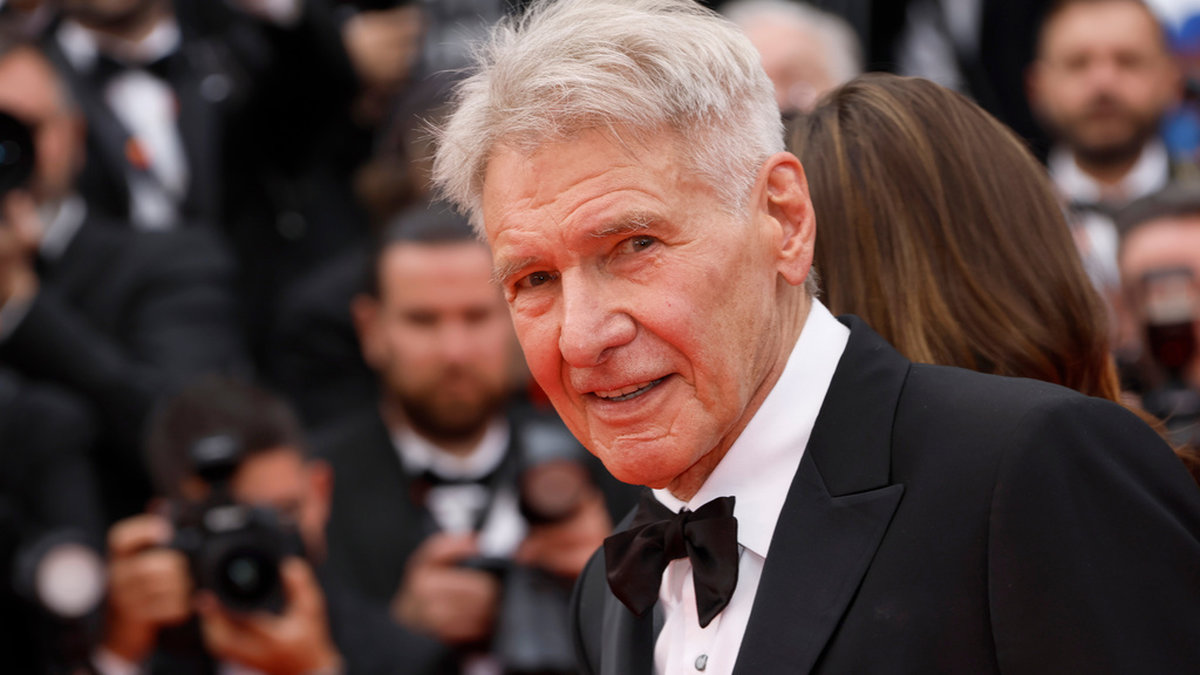 Harrison Ford vid filmens världspremiär i Cannes. Arkivbild.