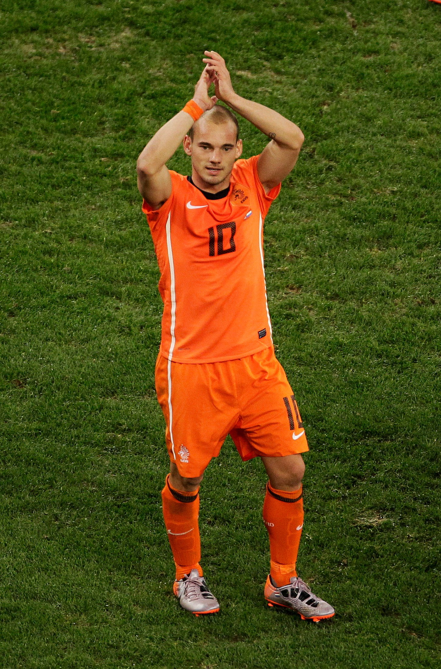 Wesley Sneijder har fört sitt Holland till VM-final, men finaler är inget nytt för mittfältaren.